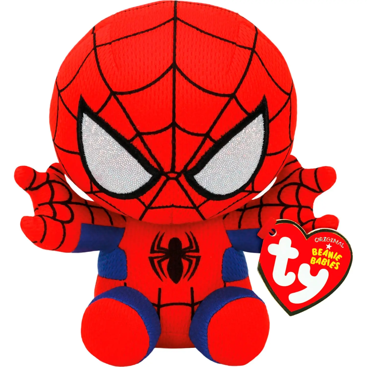 Ty BEANIE BABIES - Marvel Spiderman Medium 23cm