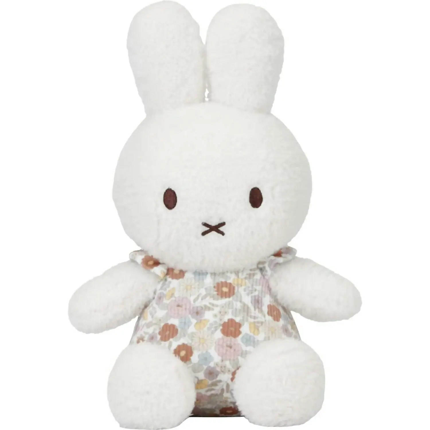 Little Dutch - Miffy Vintage Flowers Soft Toy Small 25cm Plush - Jasnor