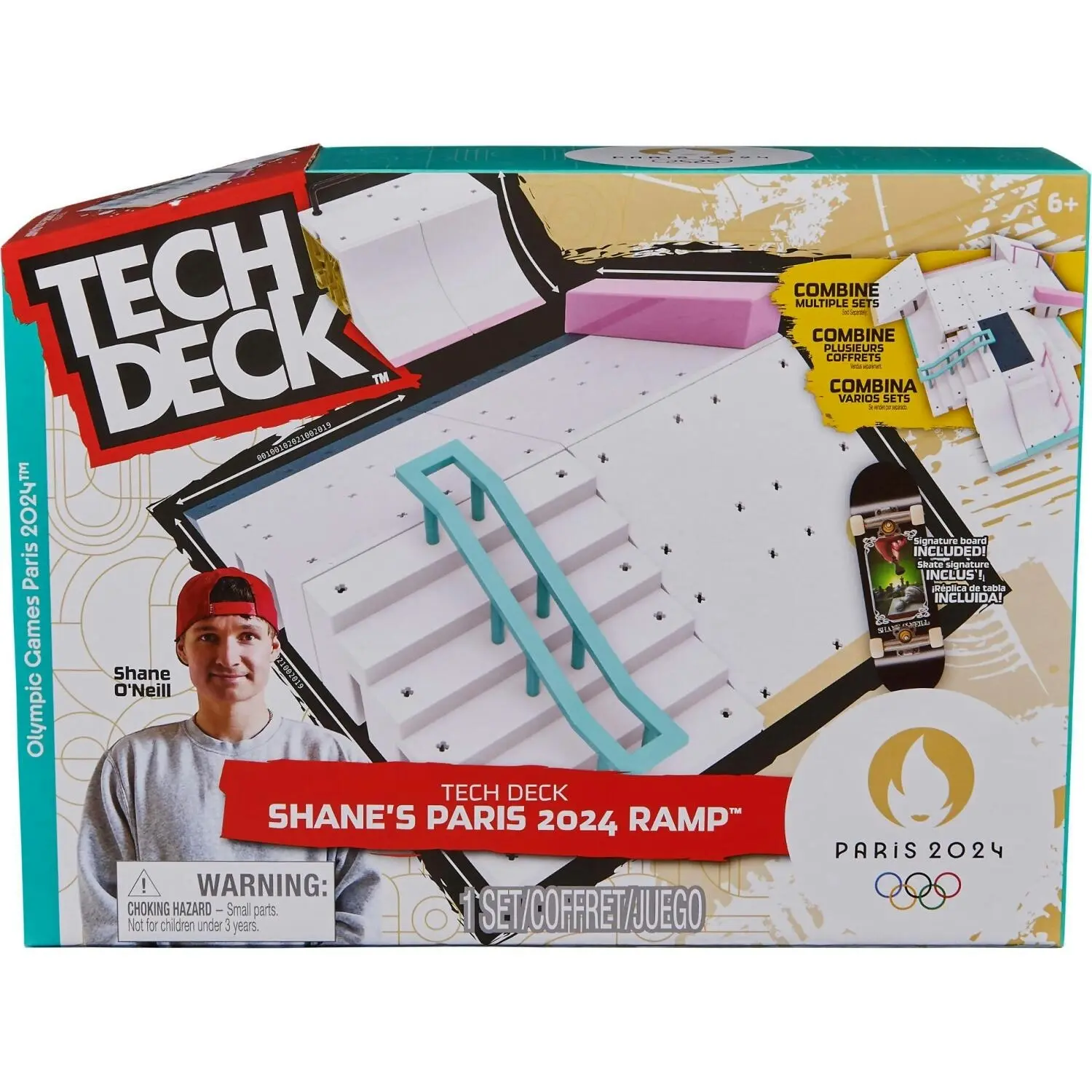 Tech Deck - Shane’s Olympic Games Paris 2024 Ramp Playset And Pro Fingerboard