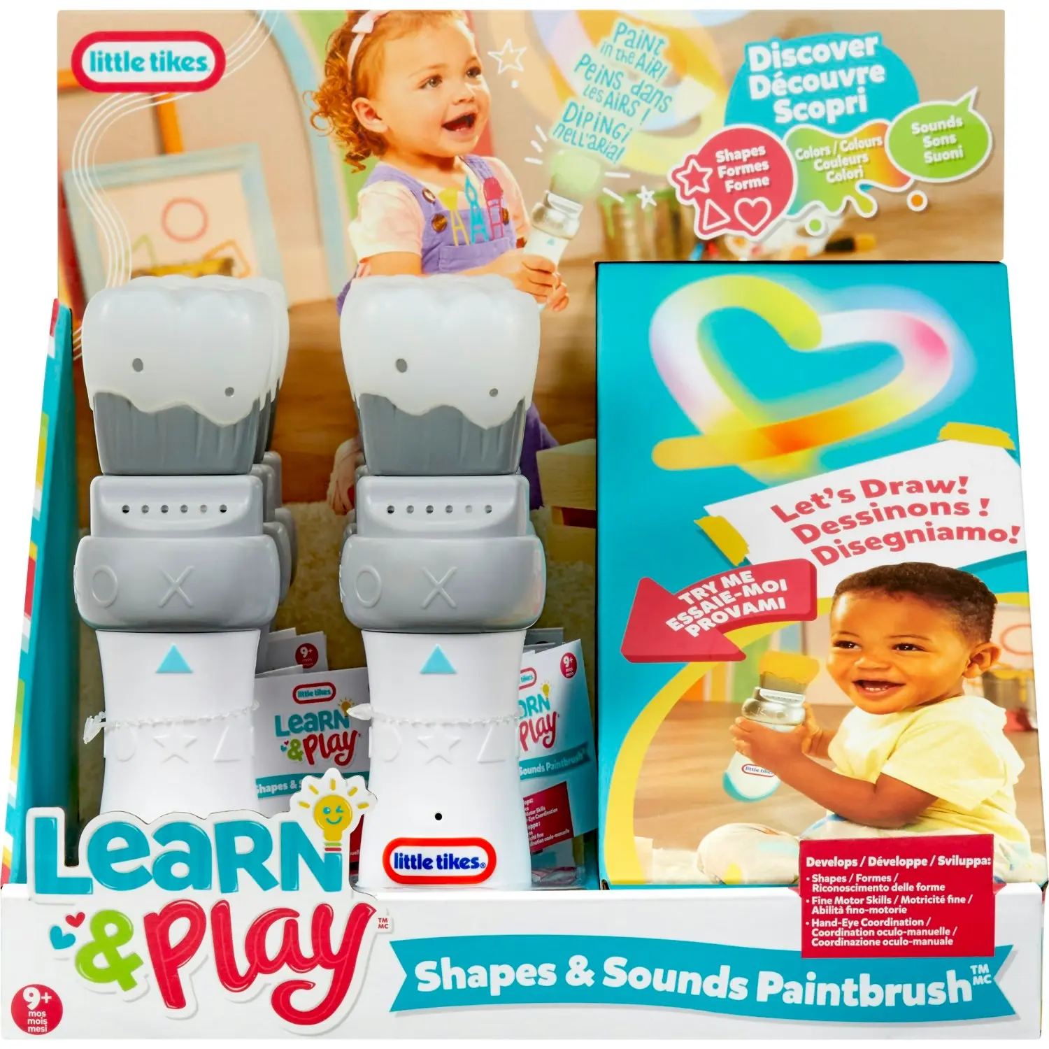 Little Tikes - Learn & Play Shapes And Sounds Paintbrush