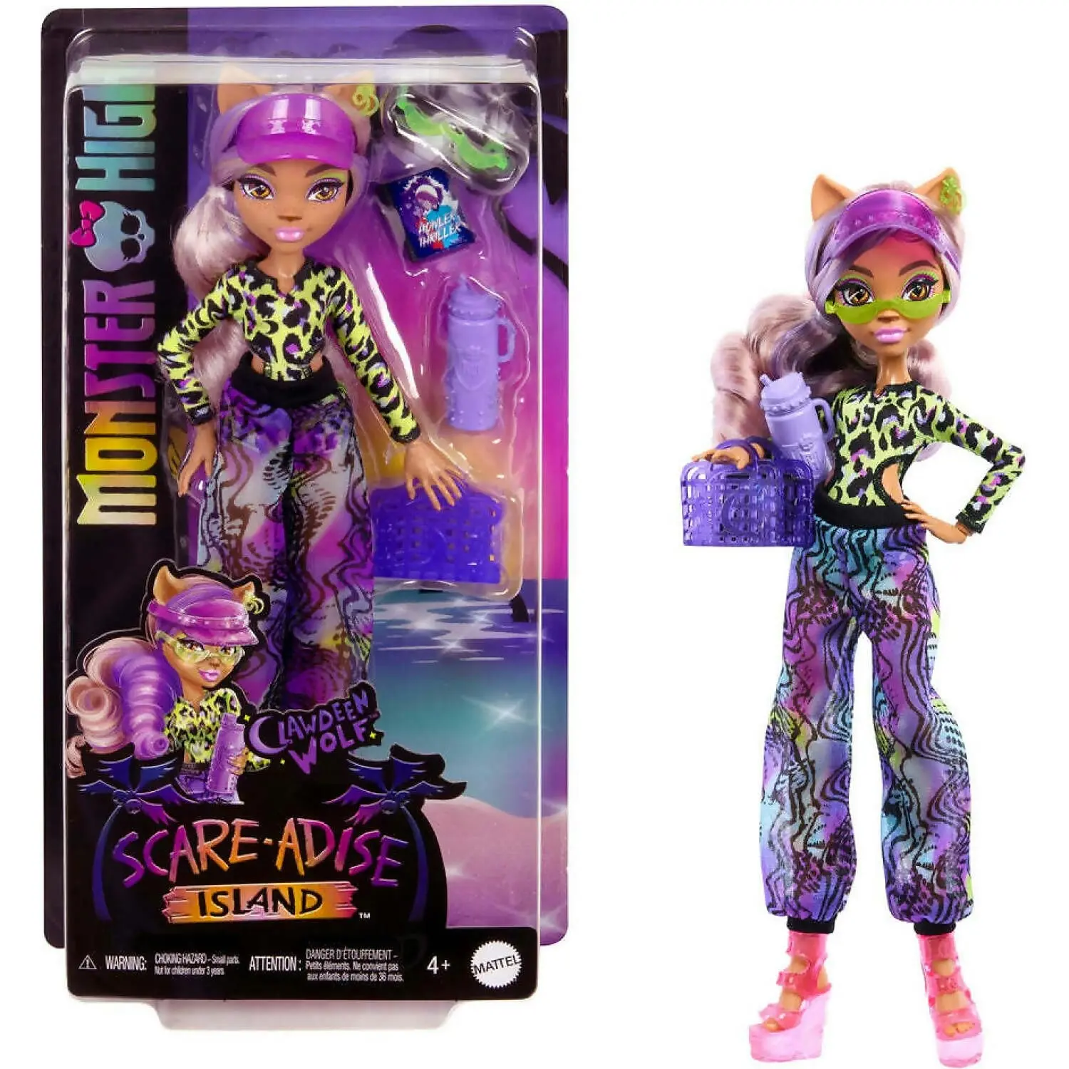 Monster High - Scare-adise Island Clawdeen - Mattel