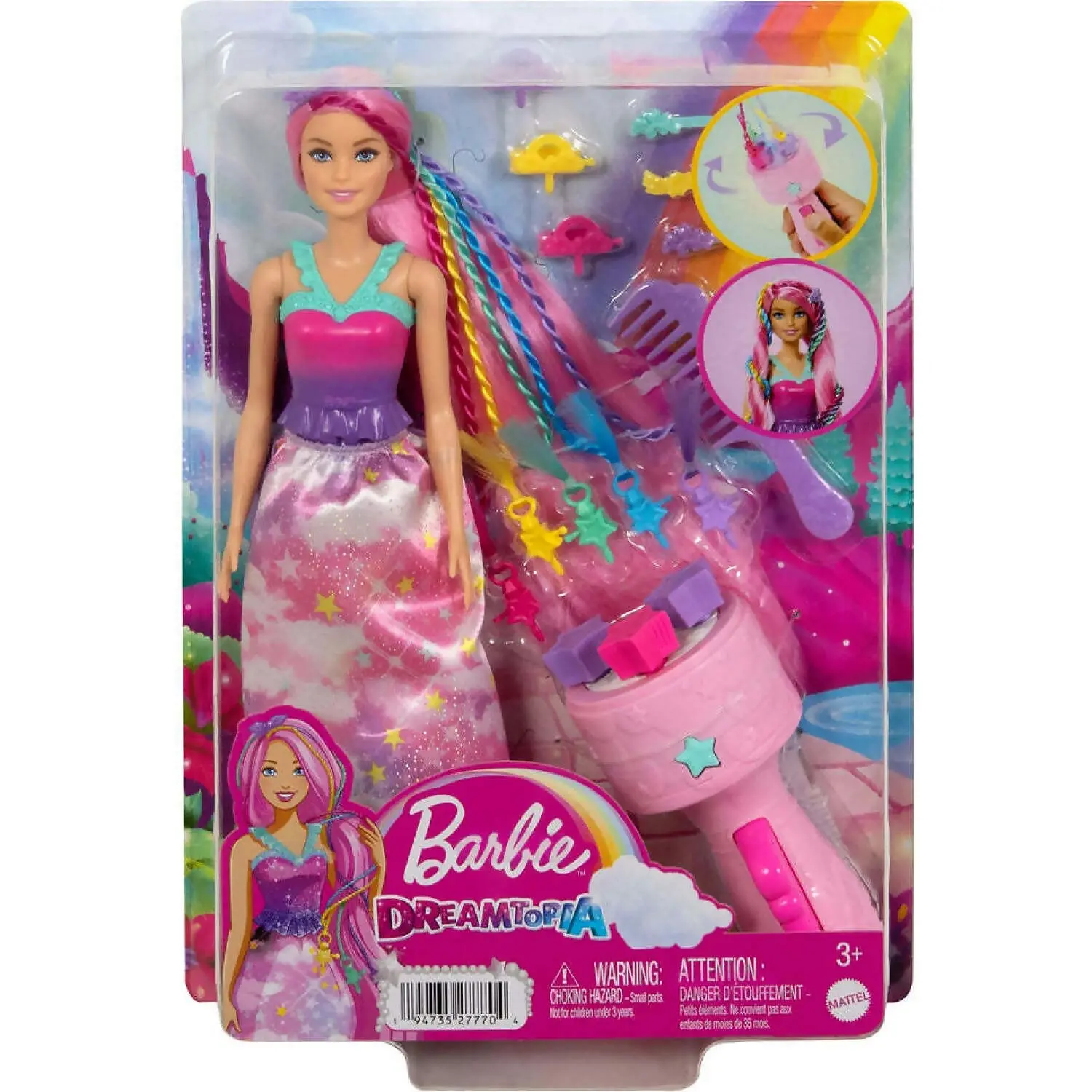 Barbie - Dreamtopia Twist N' Style Doll - Mattel