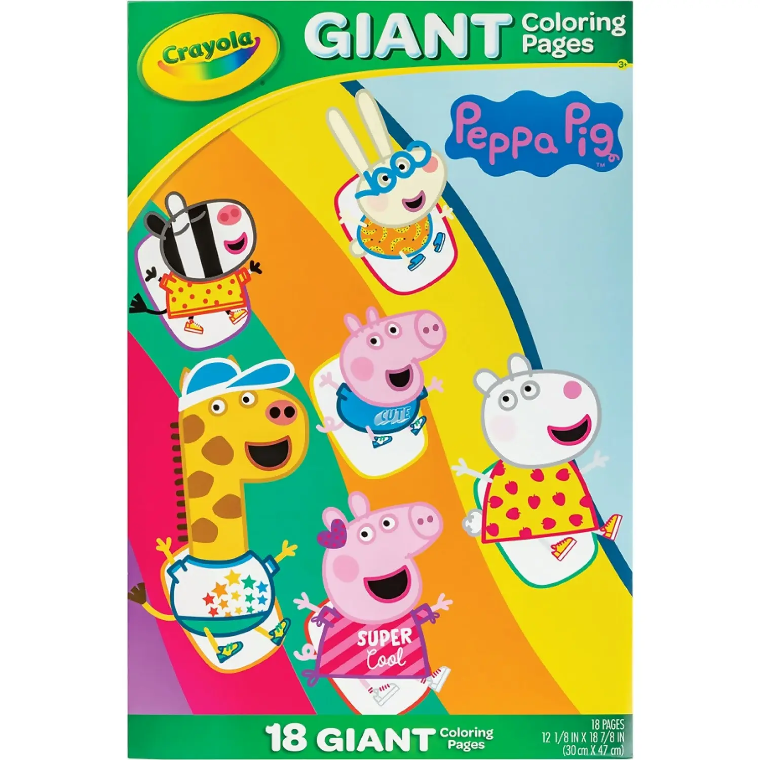 Crayola - Giant Coloring Pages Peppa Pig