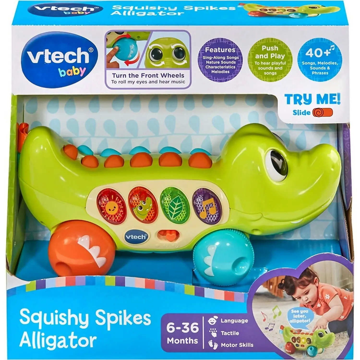 VTech - Squishy Spikes Alligator