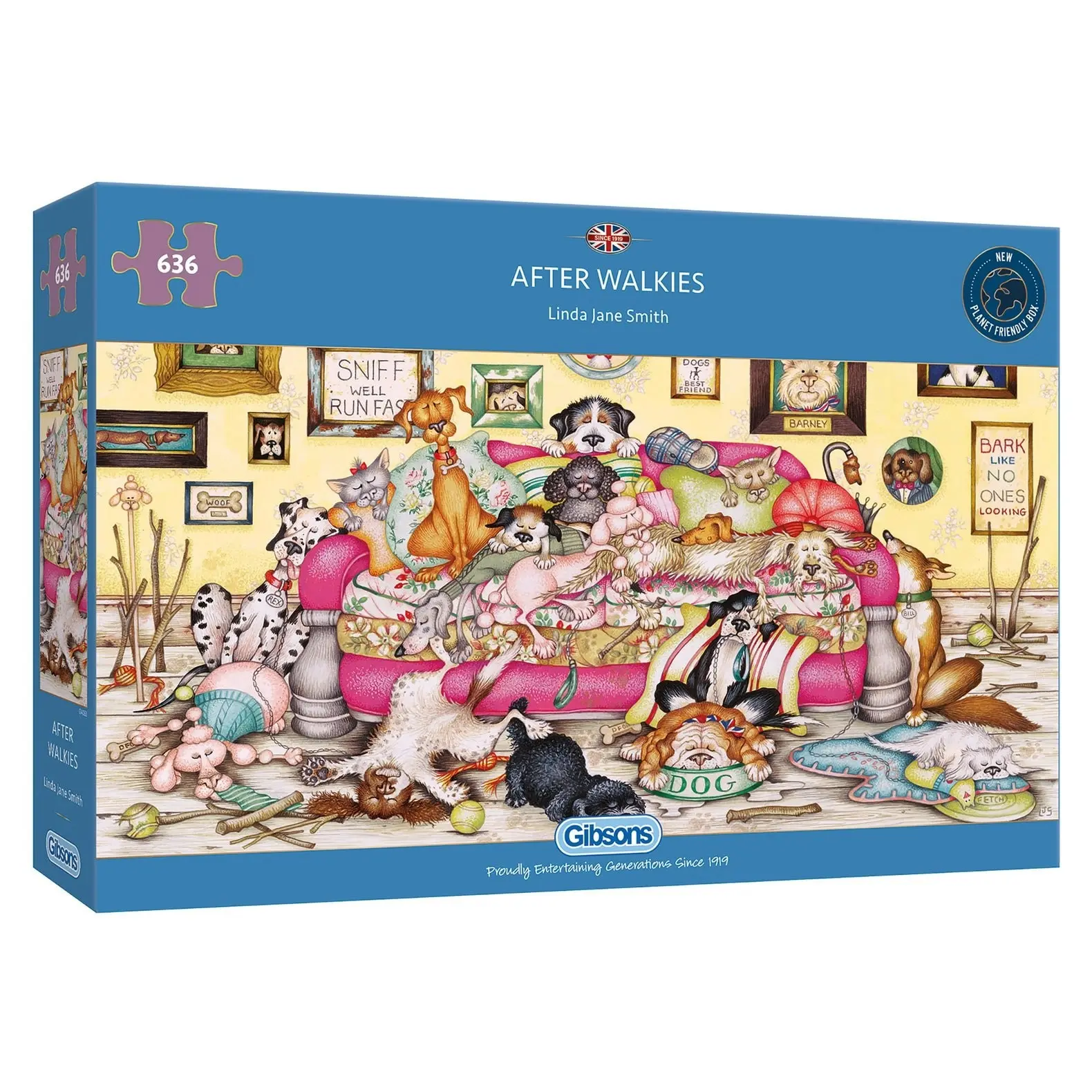 Gibsons - After Walkies Jigsaw Puzzle 636 Pieces