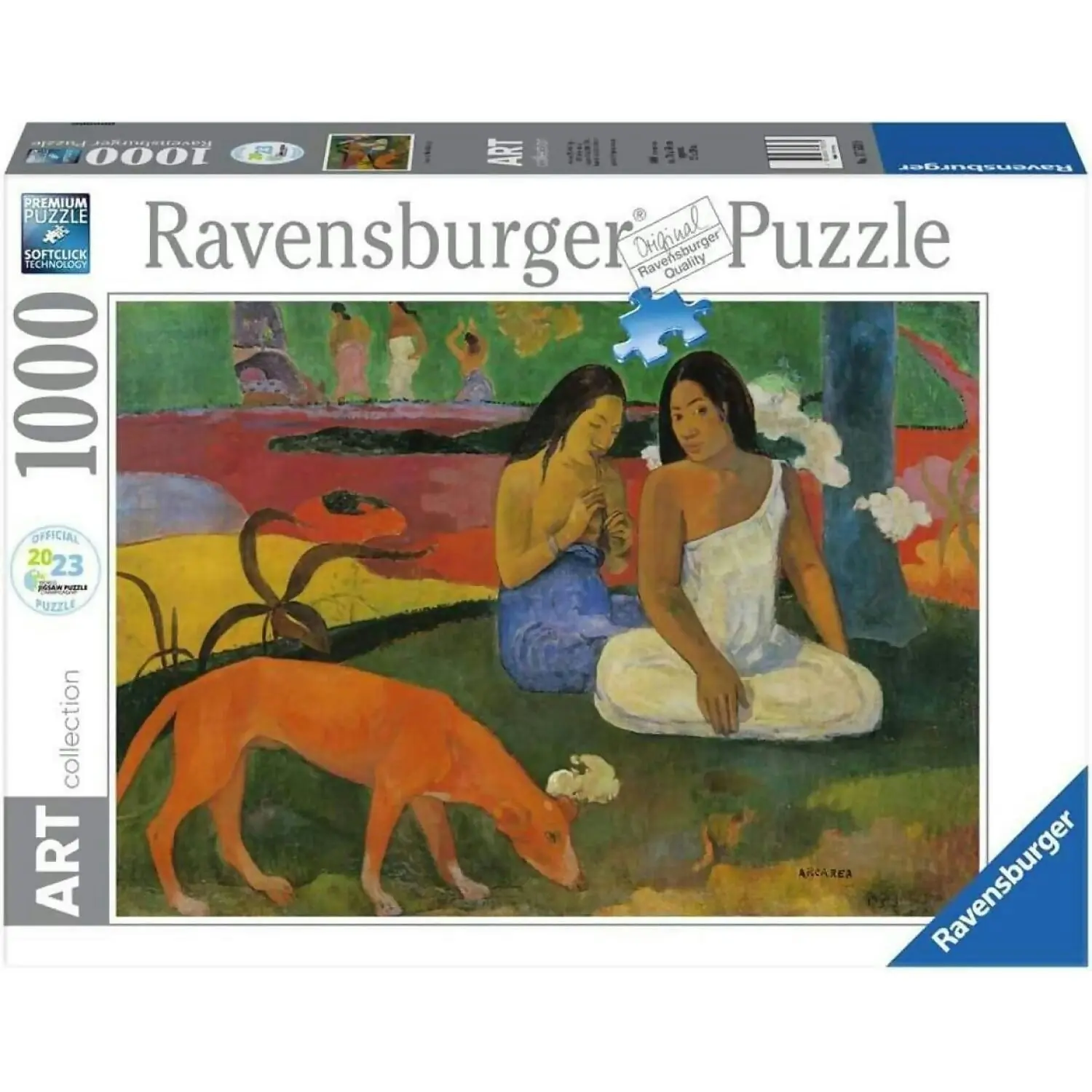 Ravensburger - Art Collection Arearea By Pual Gauguin Jigsaw Puzzle 1000pc