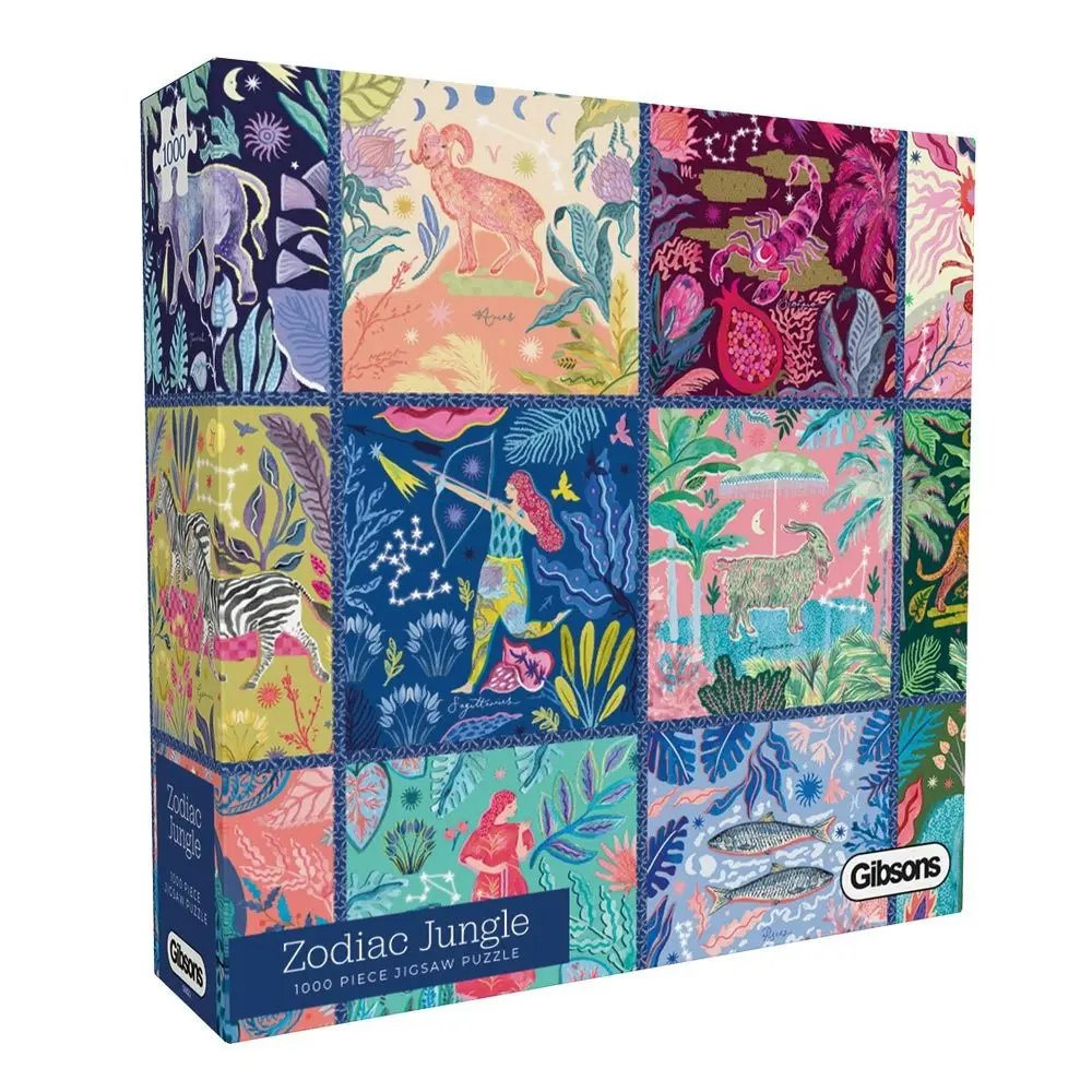 Gibsons - Zodiac Jungle - Jigsaw Puzzle 1000pc