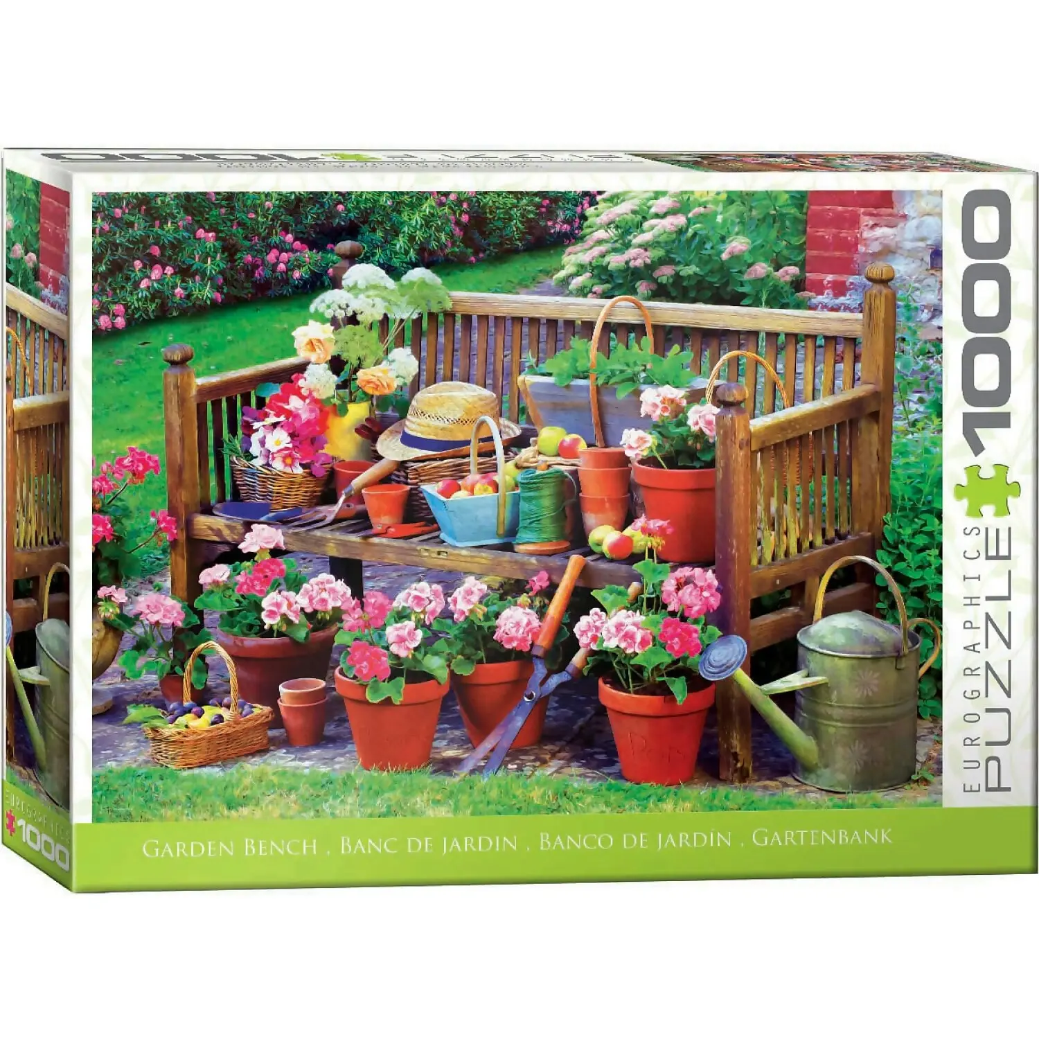 Eurographics - Garden Bench - Jigsaw Puzzle 1000pc