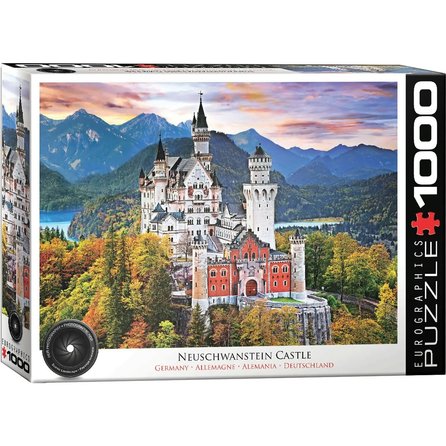 Eurographics - Neuschwanstein Castle Germany Jigsaw Puzzle 1000pc