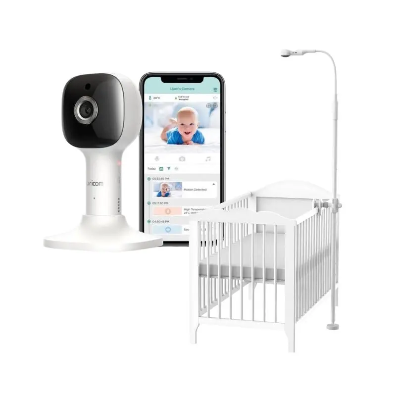 Oricom OBHFCU Smart HD Video Baby Monitor AND Skyview Cot Stand (OBHFCUSV)