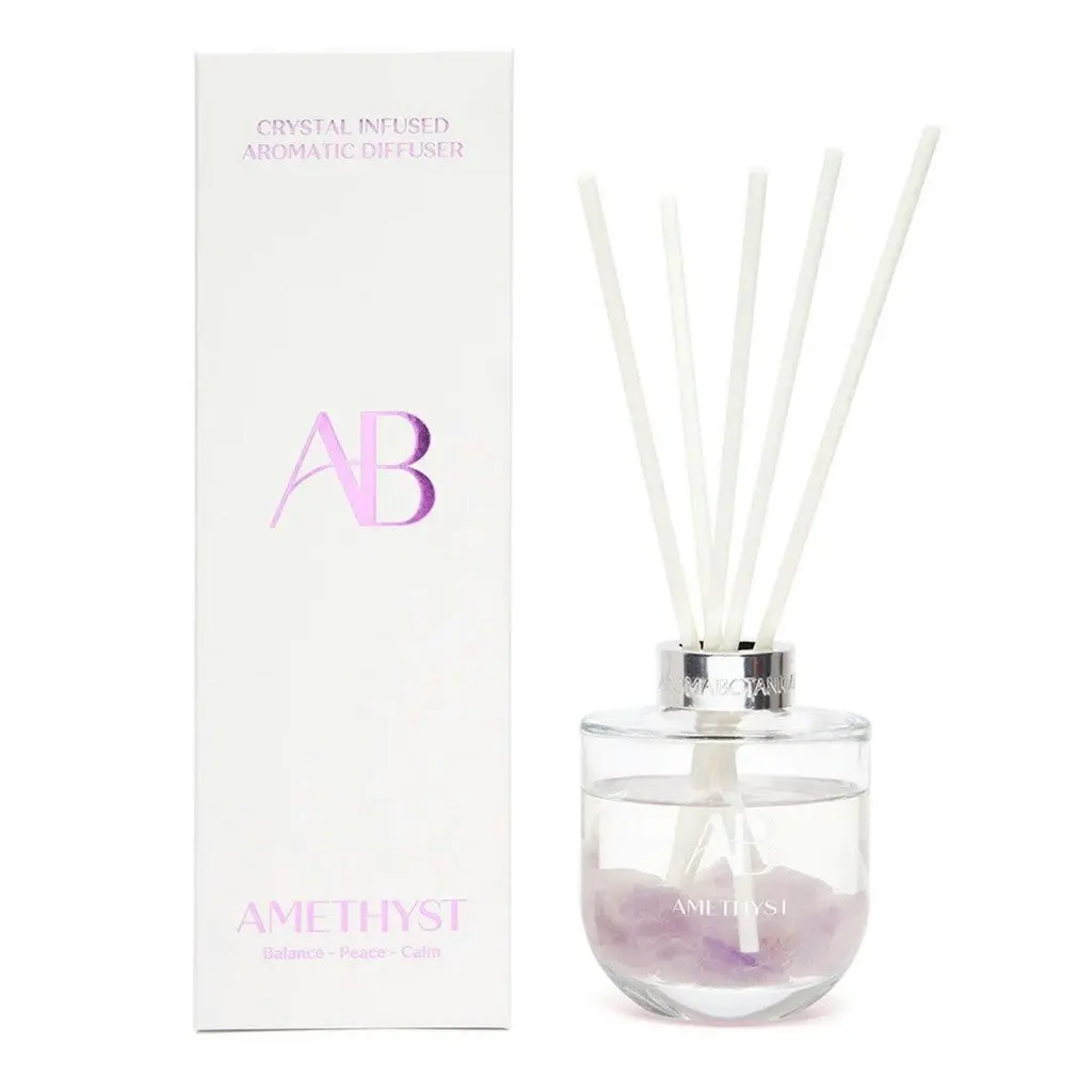 Aromabotanical Crystal Diffuser 200ml - Amethyst