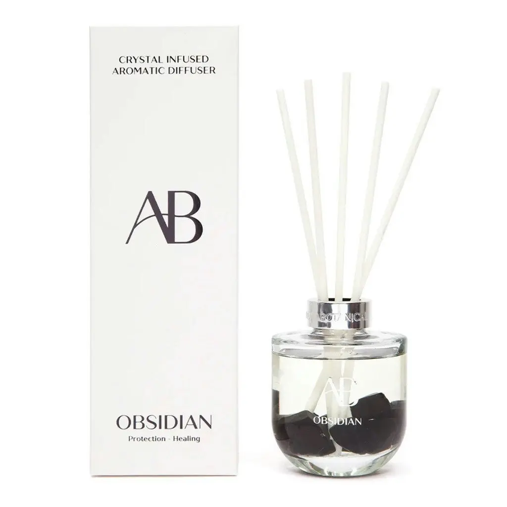 Aromabotanical Crystal Diffuser 200ml - Obsidian