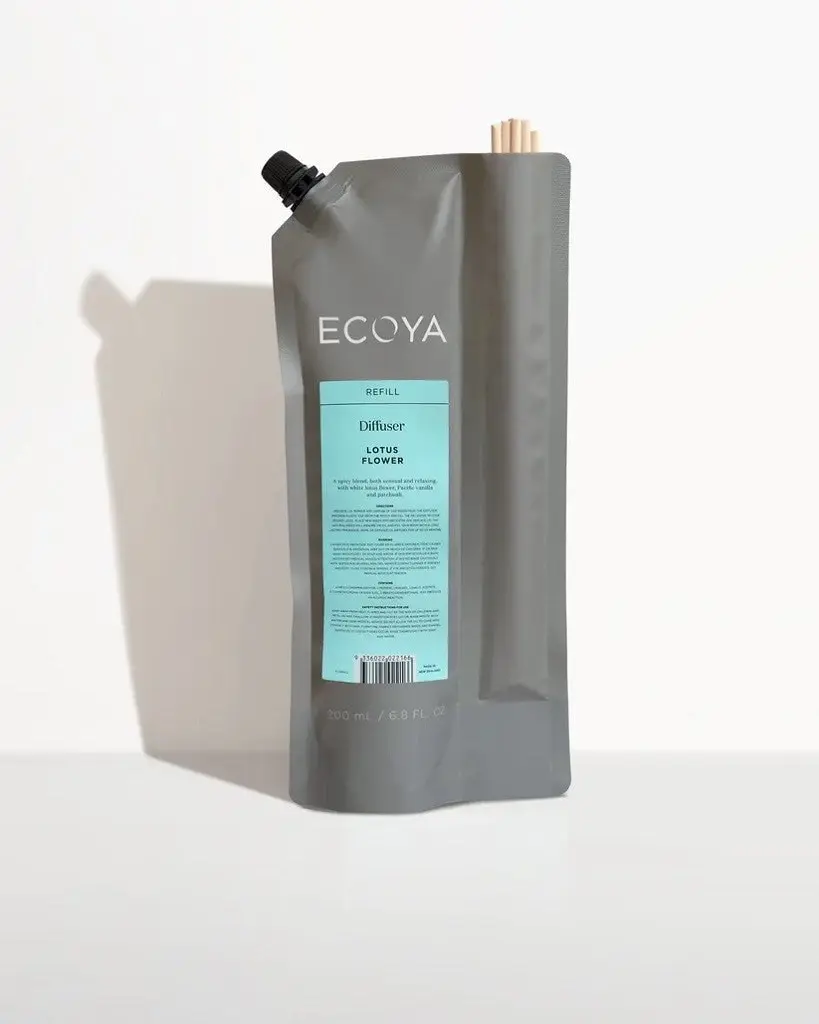 Ecoya Diffuser Refill 200ml - Lotus Flower