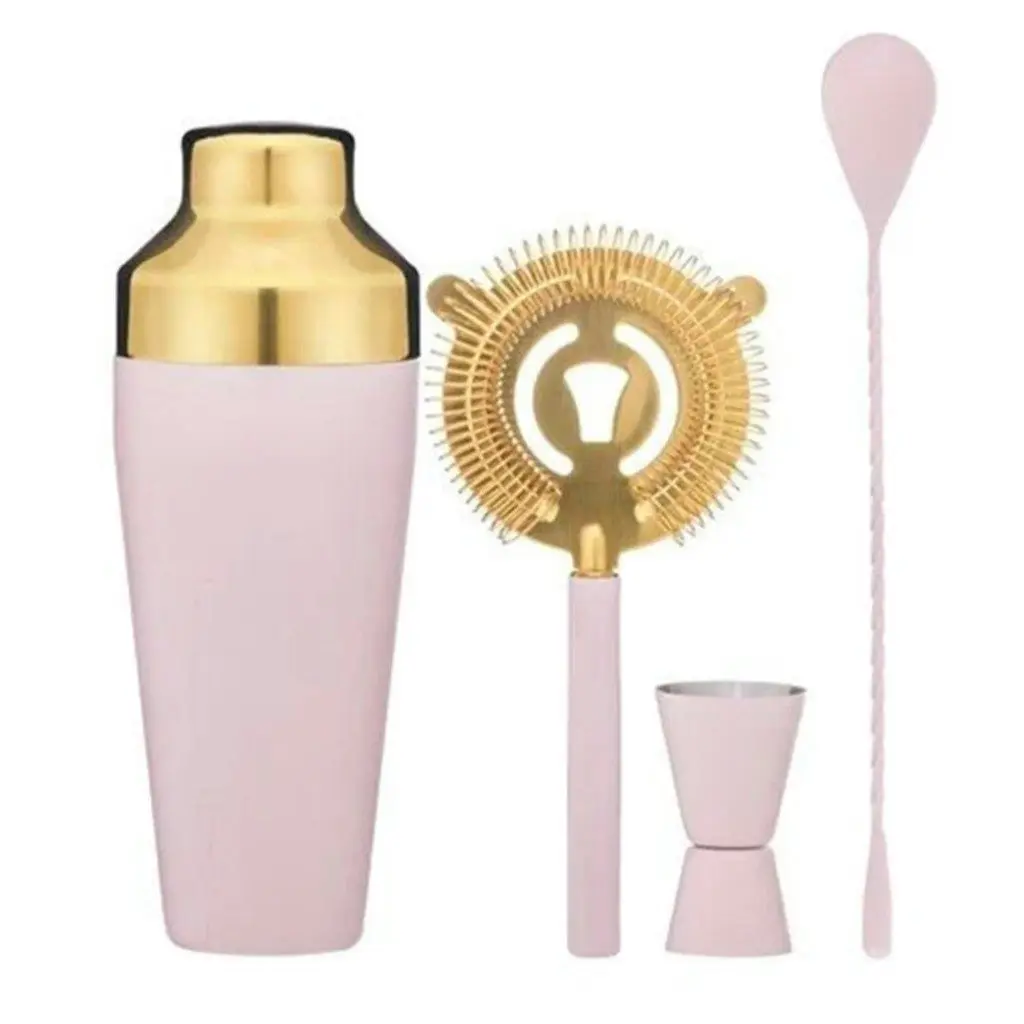 Tempa Tiffany 4pce Cocktail Set Pink