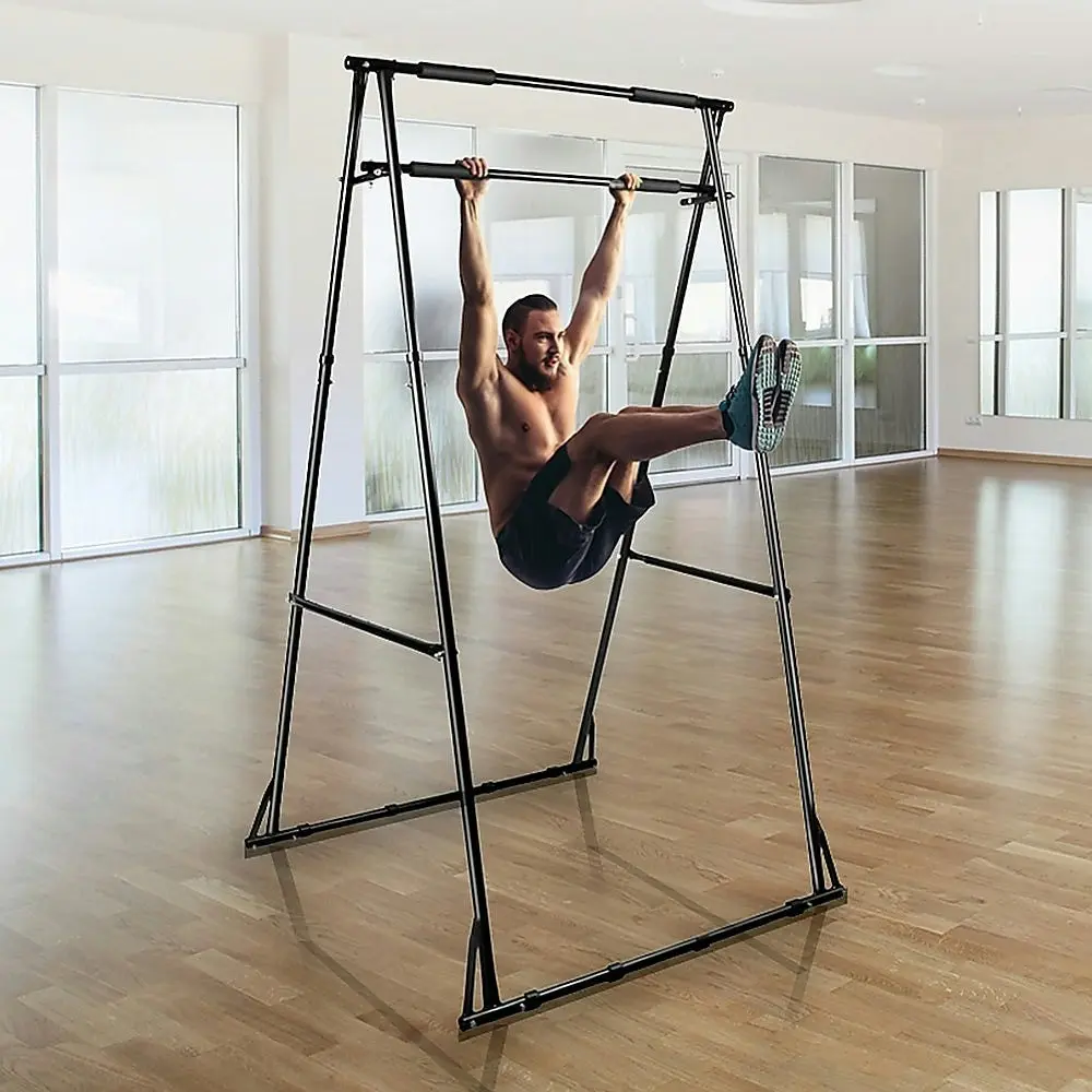 Pull-Up Bar Free Standing Sturdy Frame Indoor Ups Machine - One Size