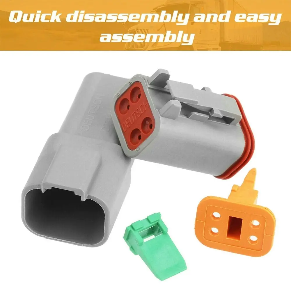 600Pcs Deutsch Dt Connector Plug Kit With Genuine Crimp Tool Auto Marine - One Size