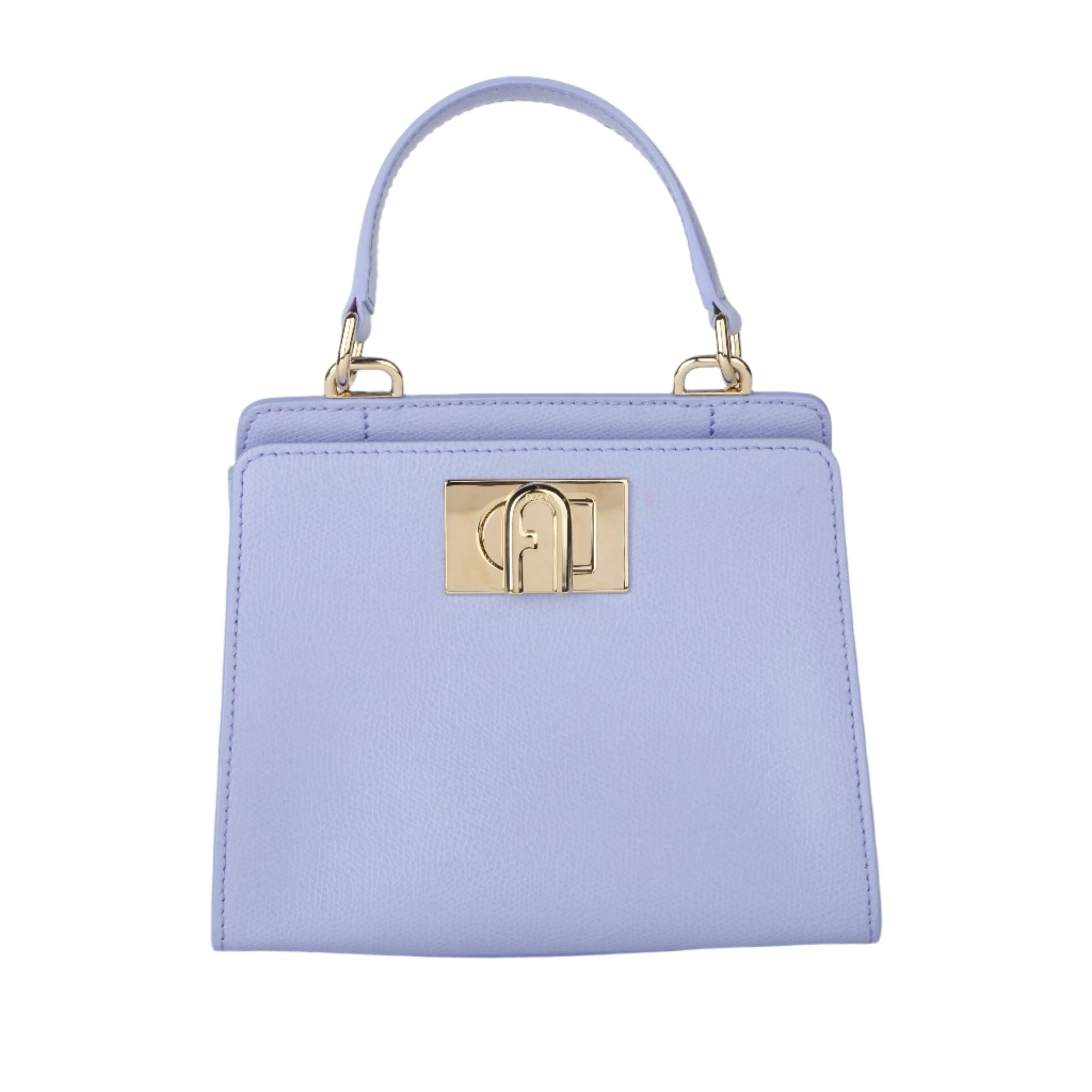 Furla Mini Top Handle - Ares Light Purple And Gold