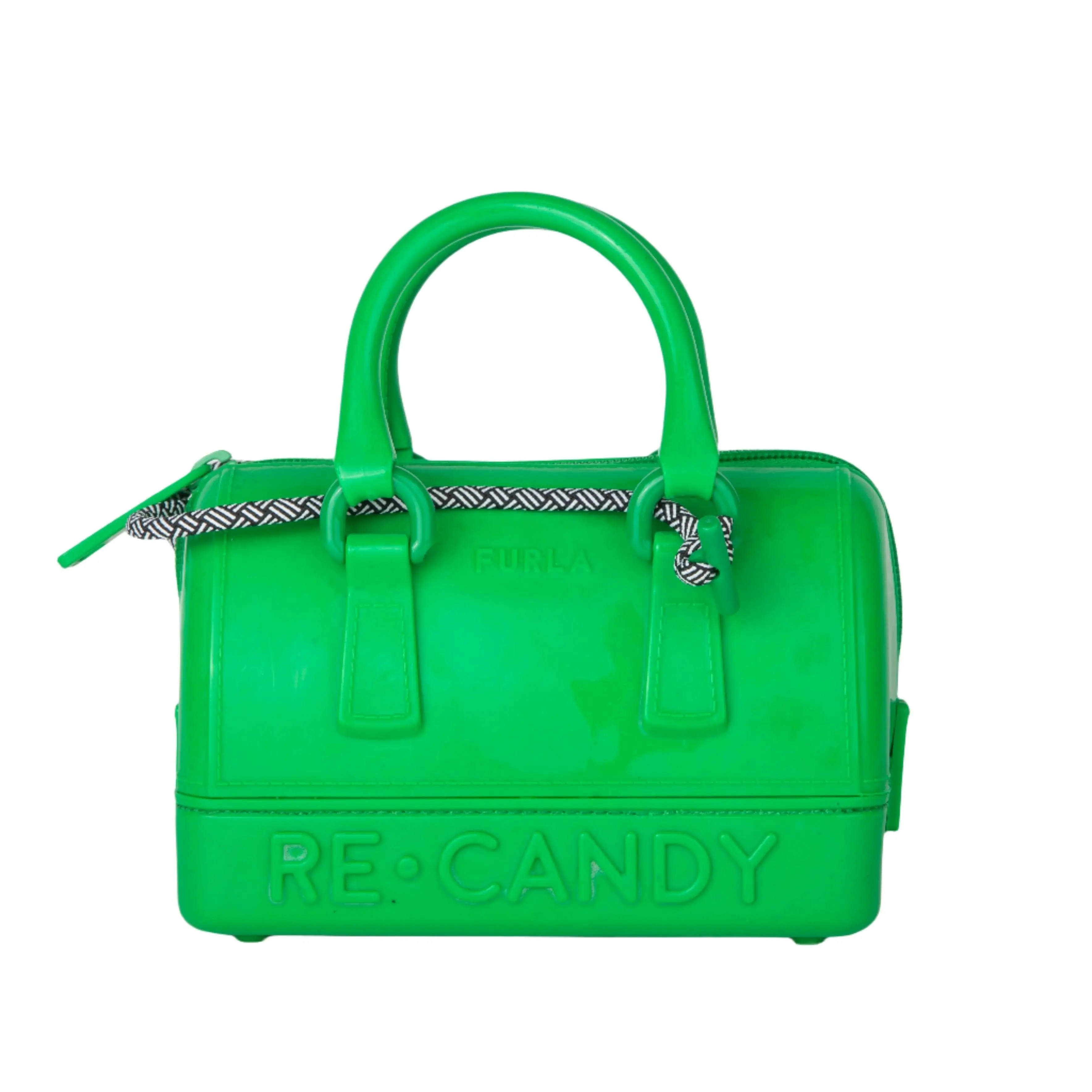 Furla Mini Re Candy Boston Bag - Grass Green