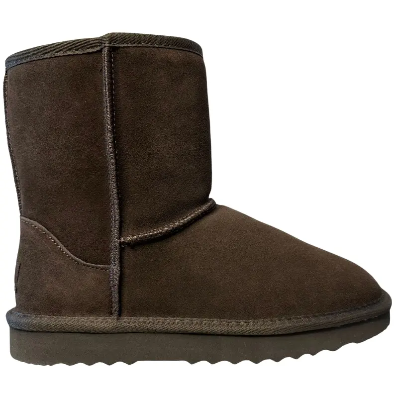 Byron Soul Ugg Classic Short Boots Dark Brown