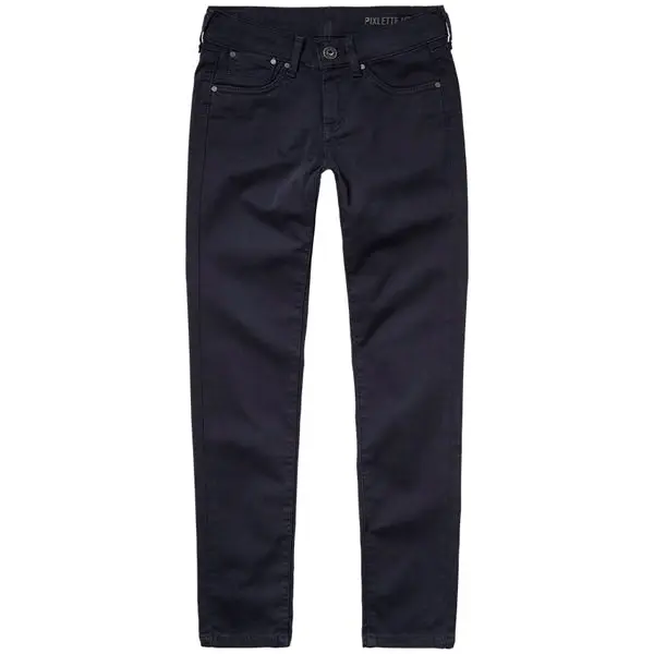 Pepe Kids Pepe Jeans Girls Skinny Chino Jeans Navy Black