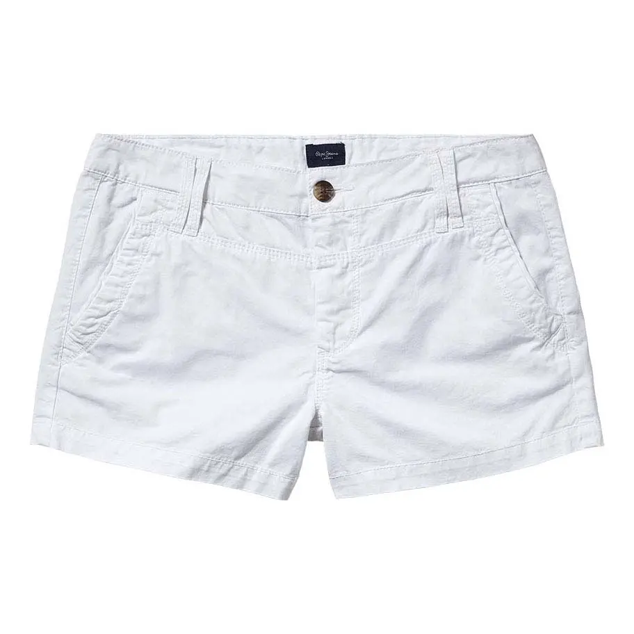 Pepe Kids Pepe Jeans Girls Balboa Shorts Canvas White