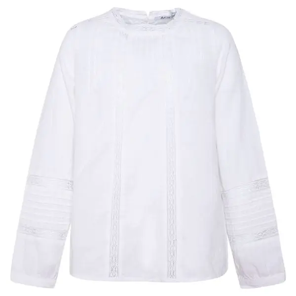 Pepe Kids Pepe Jeans Girls Helen Shirt Optic White