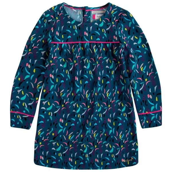 Pepe Kids Pepe Jeans Girls Danaris Jr Dress Blue Coral