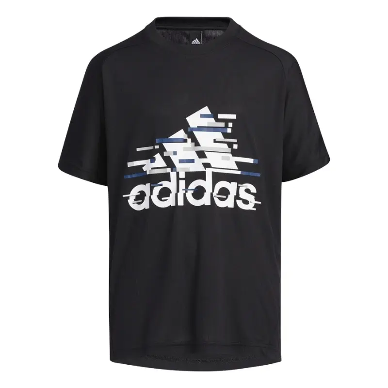 Adidas Kids Black/blue T-shirt