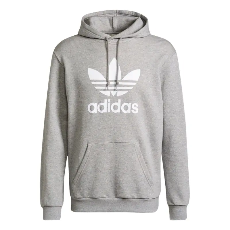 Adidas Mens Grey Hoodie