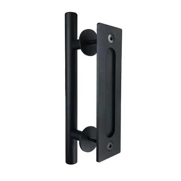 Heavy Duty barn door handle 2 side round