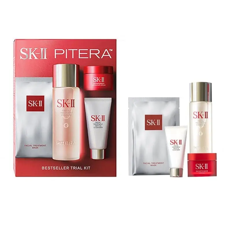 SK-II PITERA(TM) Bestseller Kit set - 4 Items ( Essence, Cleanser, Cream, Mask)