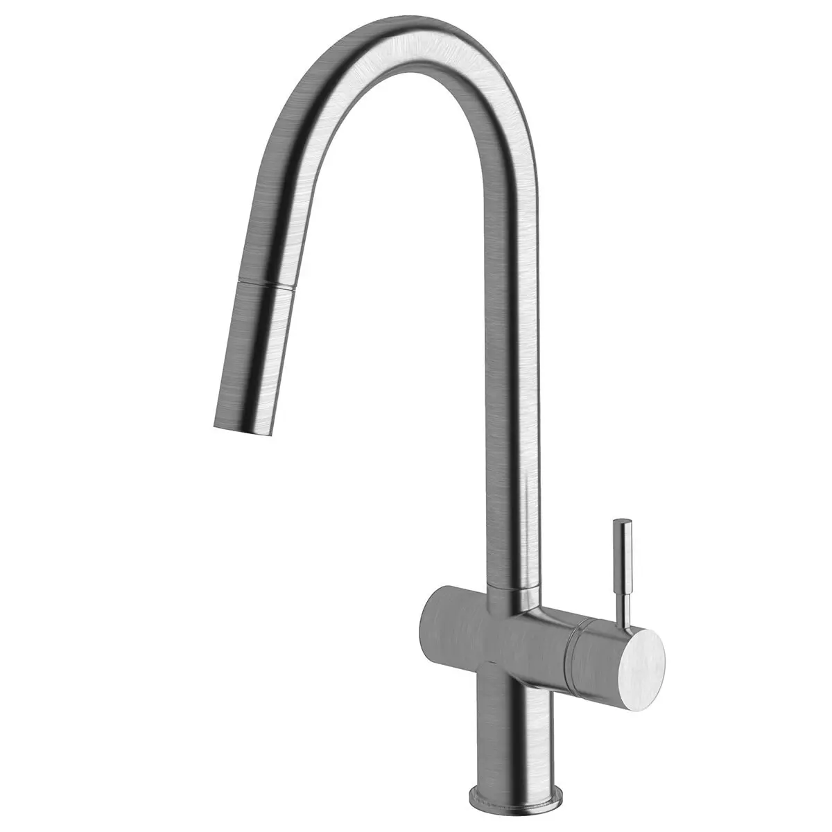 Sussex Taps Voda Pull Out Sink Mixer Tap - Satin Chrome