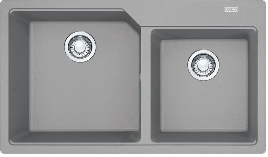 Franke Urban 1 and 3/4 Bowl Topmount Sink Stone Grey