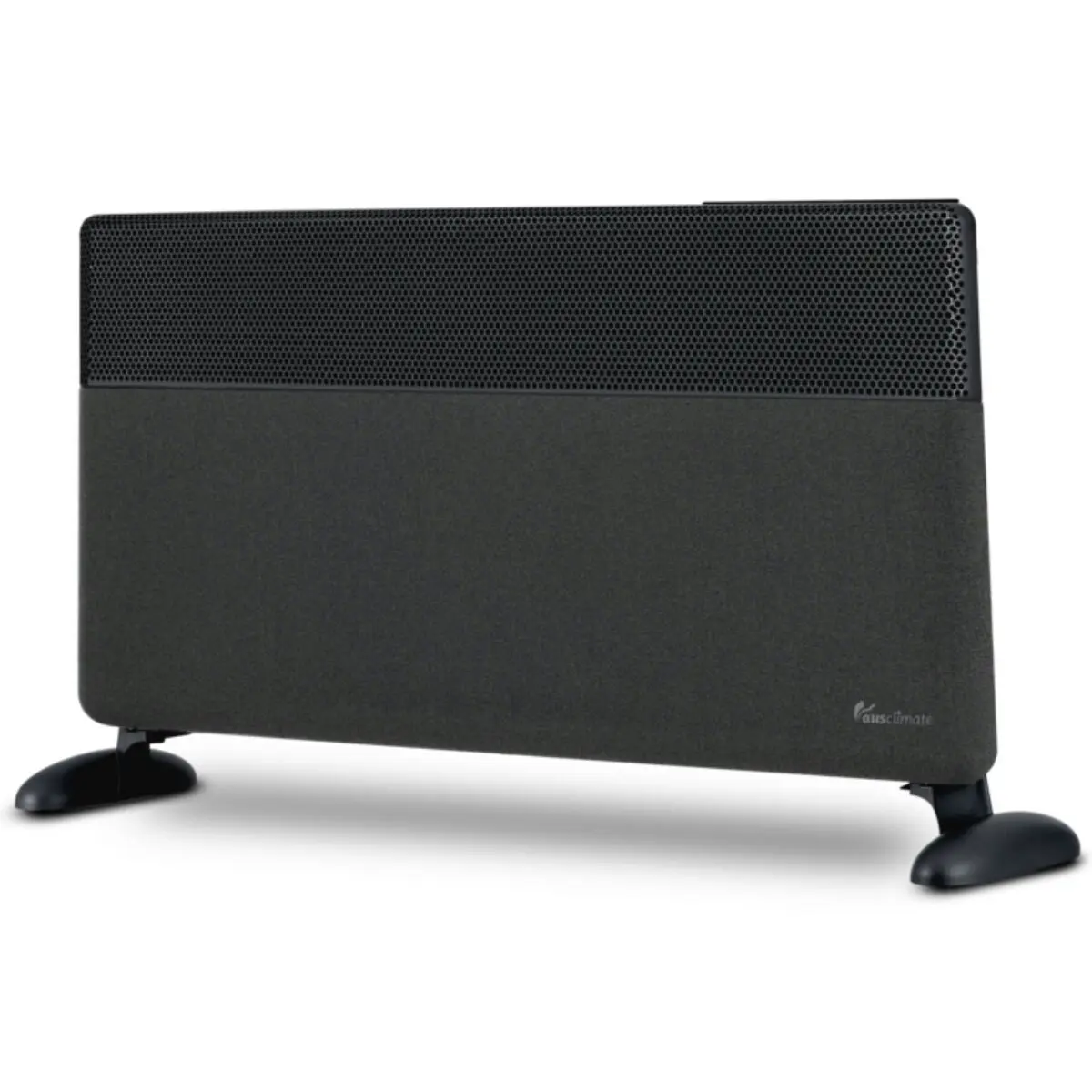 Ausclimate EcoSmart Pro Medium 1500W Panel Heater - Charcoal Black