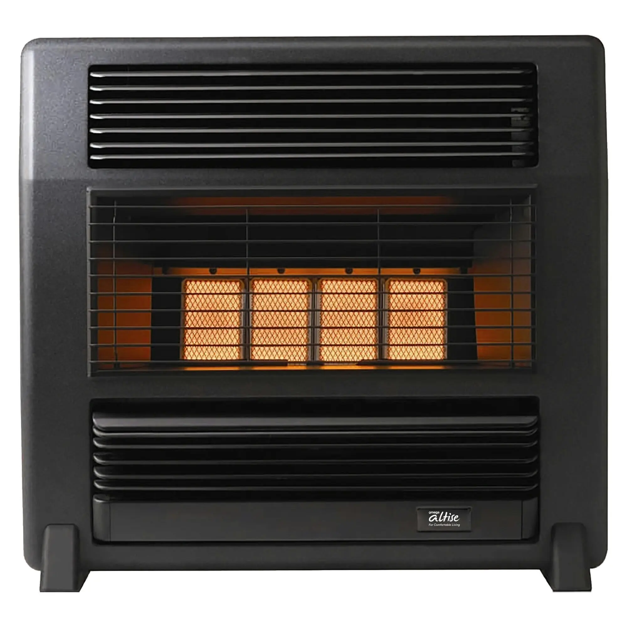 Omega Altise Lancer LPG Gas Unflued Convector Heater