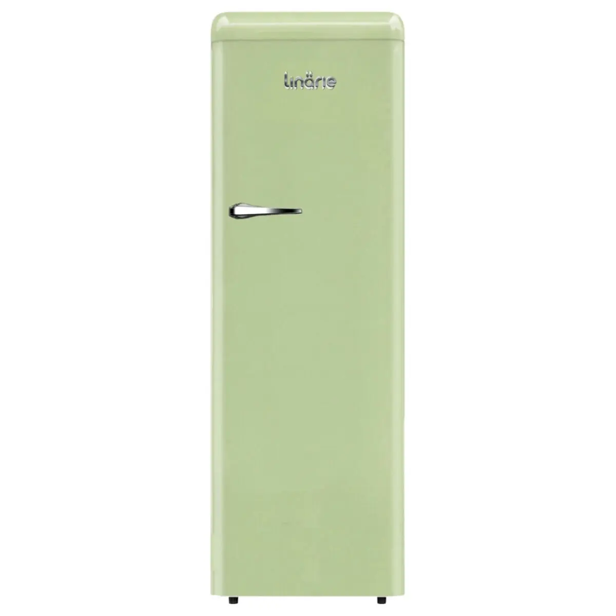 Linarie 328L Single Door Retro Larder Fridge Green