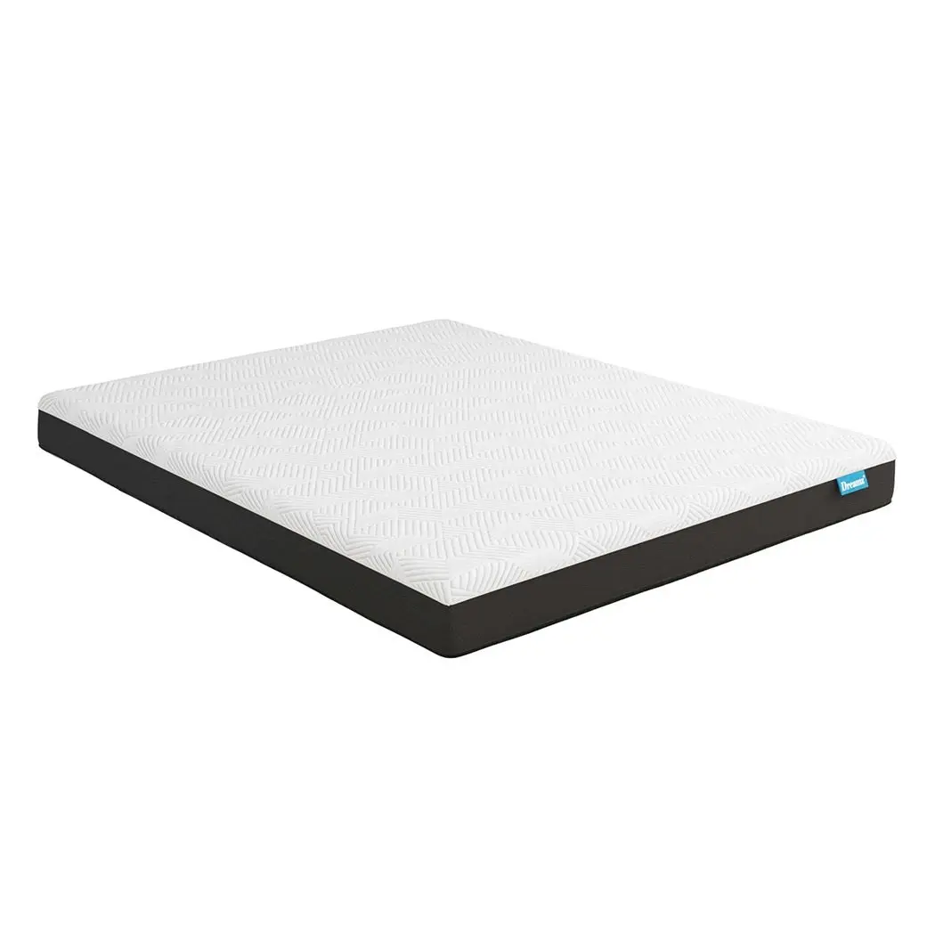 Dreamz Double Mattress Blue Gel Memory Foam Cool Breathable Medium Firm 20cm