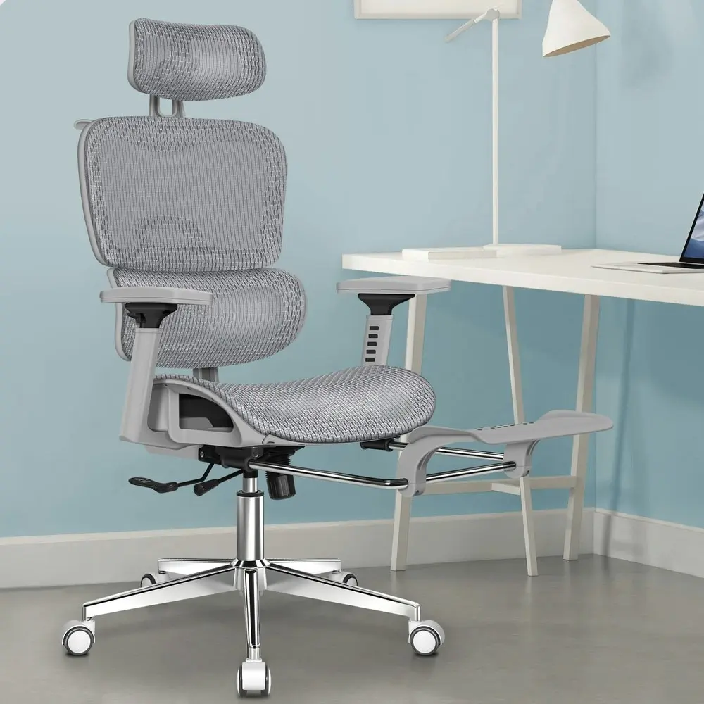 Alfordson Ergonomic Office Chair Executive Grey