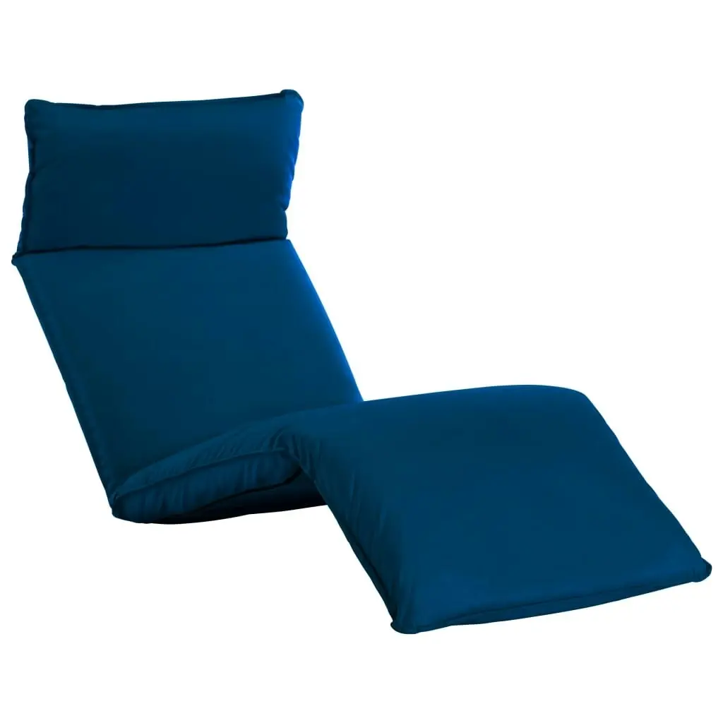 Foldable Sunlounger Oxford Fabric Navy Blue 316044