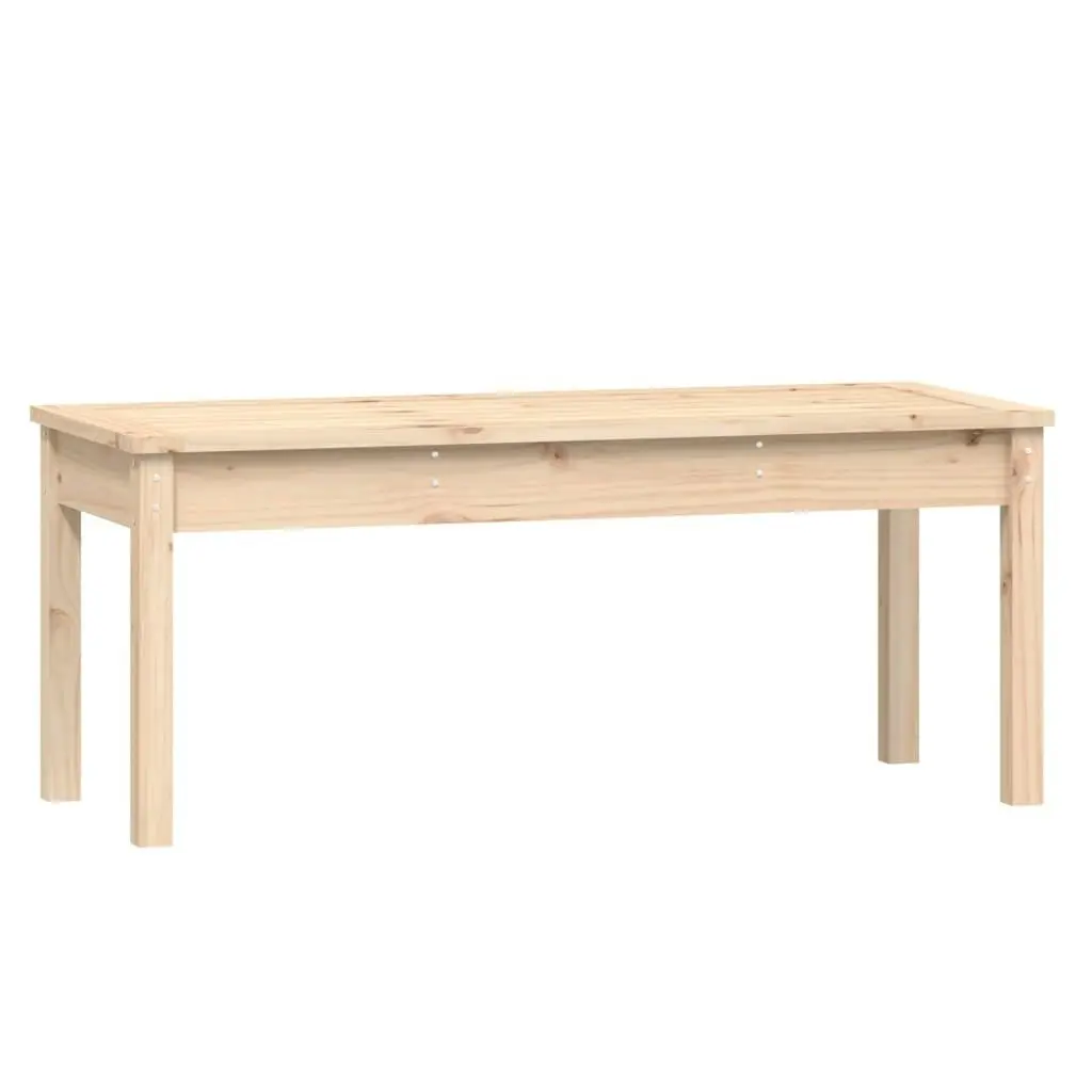 Garden Bench 109x44x45 cm Solid Wood Pine 824004