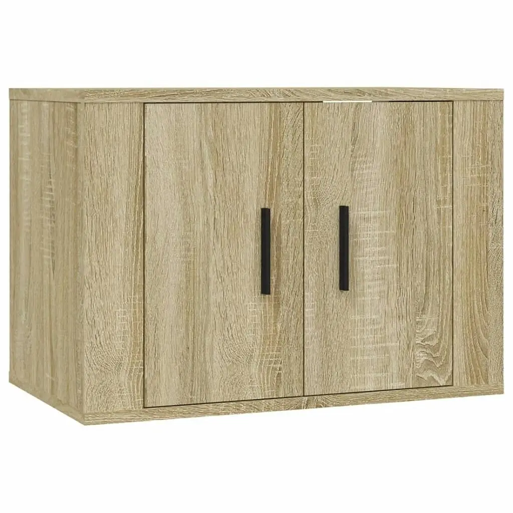 Wall Mounted TV Cabinet Sonoma Oak 57x34.5x40 cm 816619