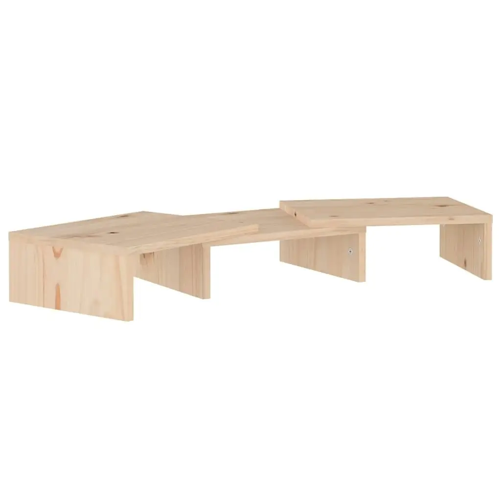 Monitor Stand 60x24x10.5 cm Solid Wood Pine 813934