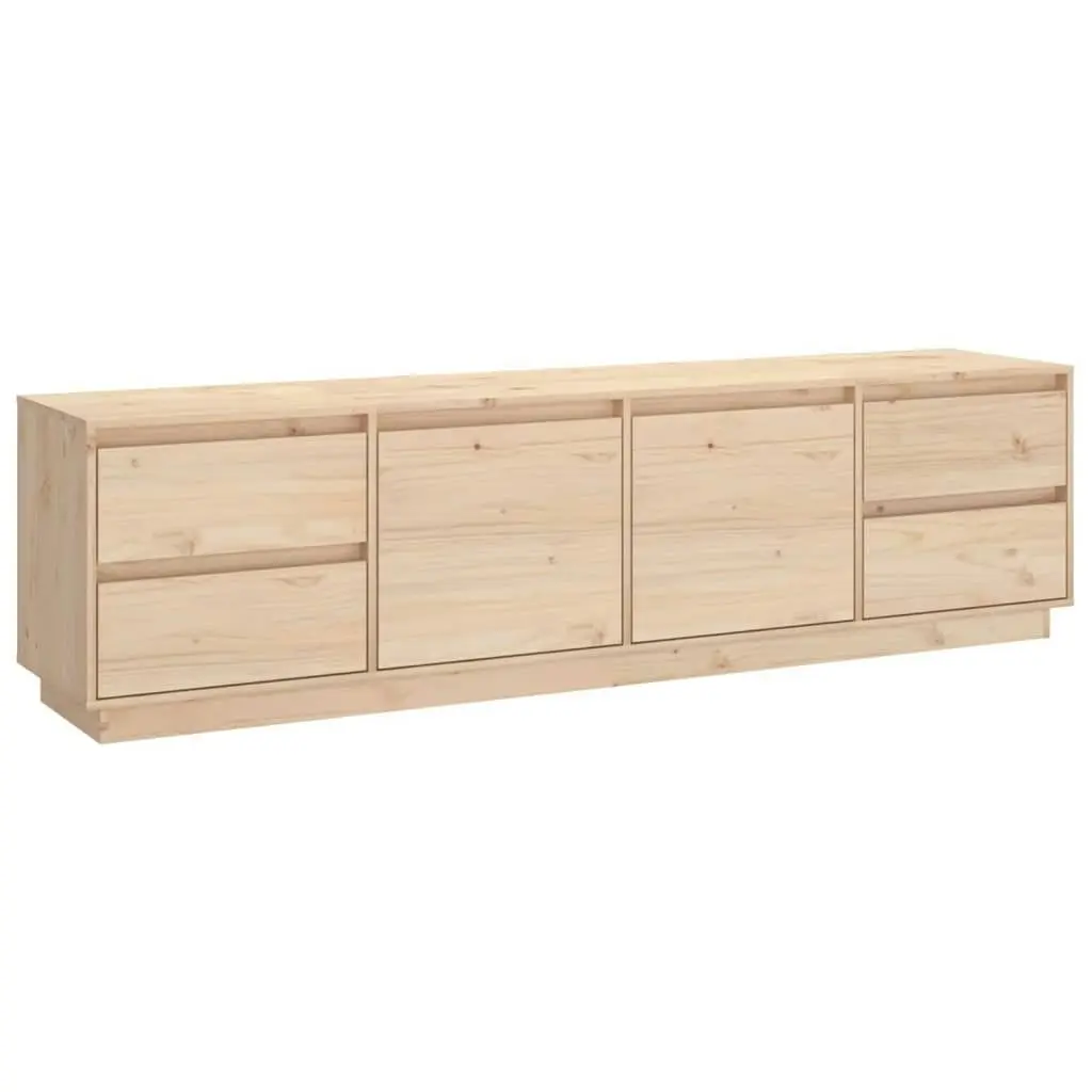 TV Cabinet 176x37x47.5 cm Solid Wood Pine 814319