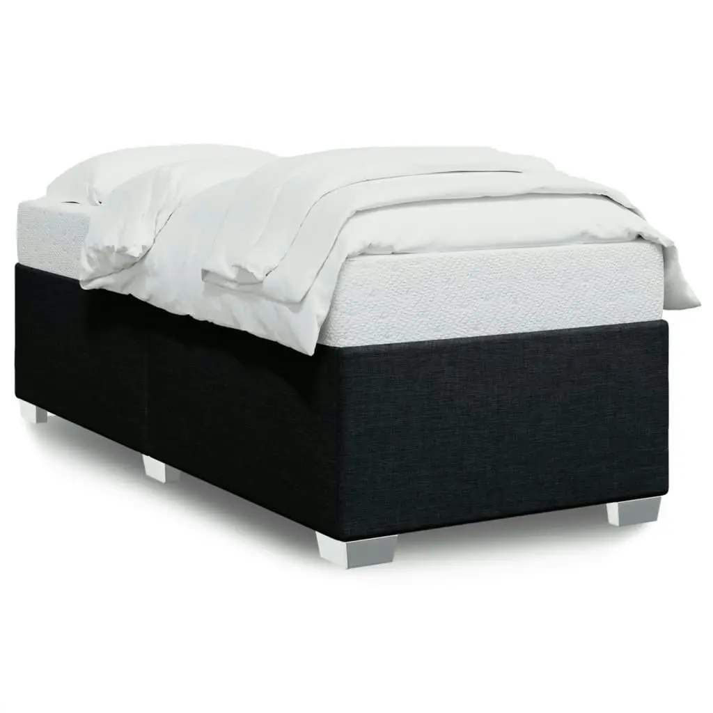 Bed Frame without Mattress Black 90x190 cm Fabric 3284438