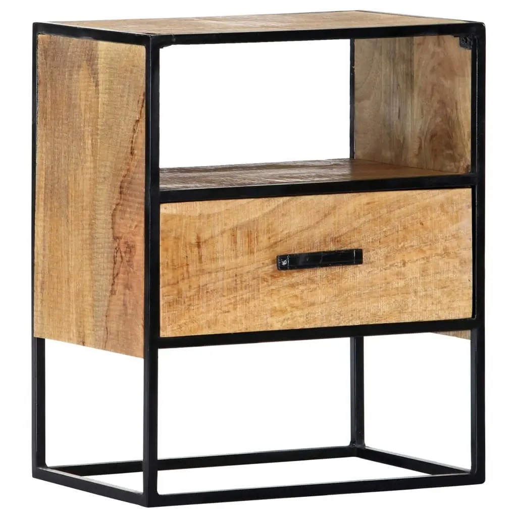 Nightstand 40x30x50 cm Solid Mango Wood 247740