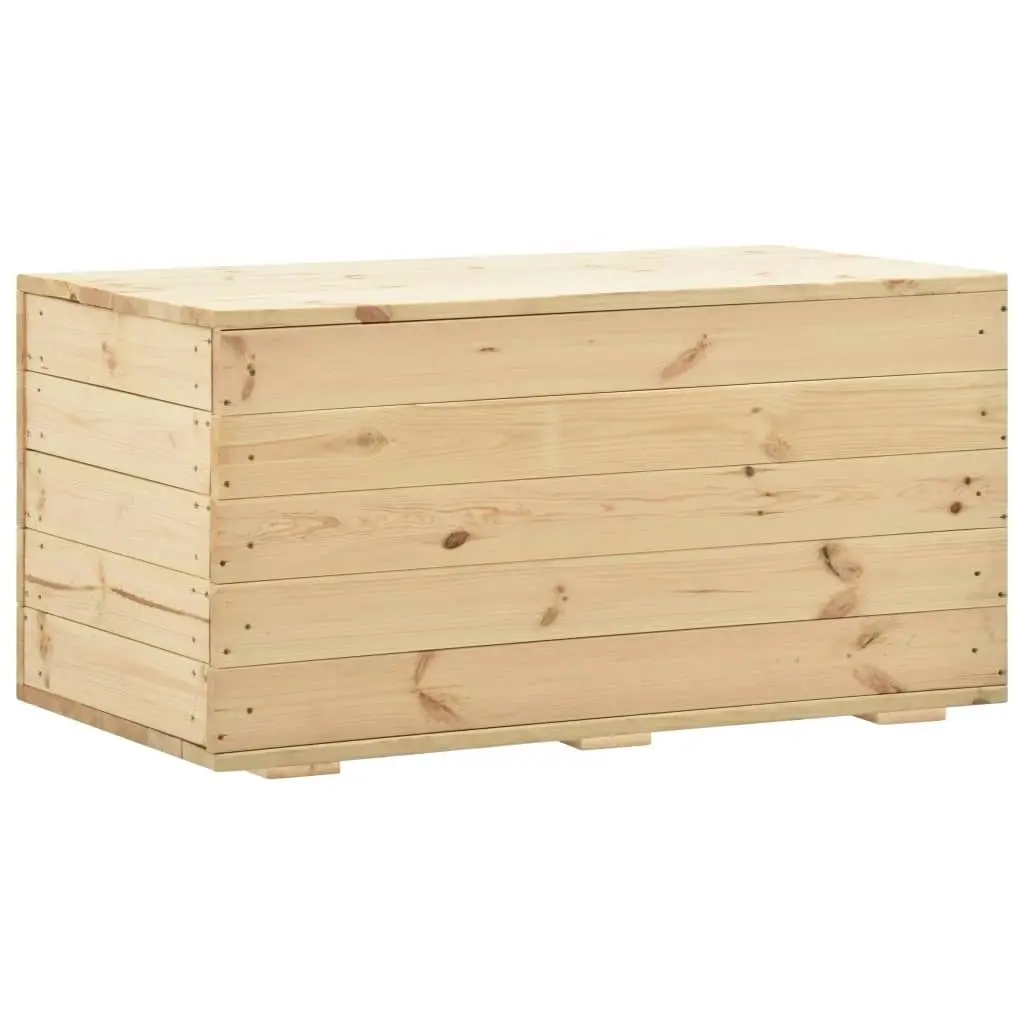 Storage Box 100x54x50.7 cm Solid Pine Wood 288582