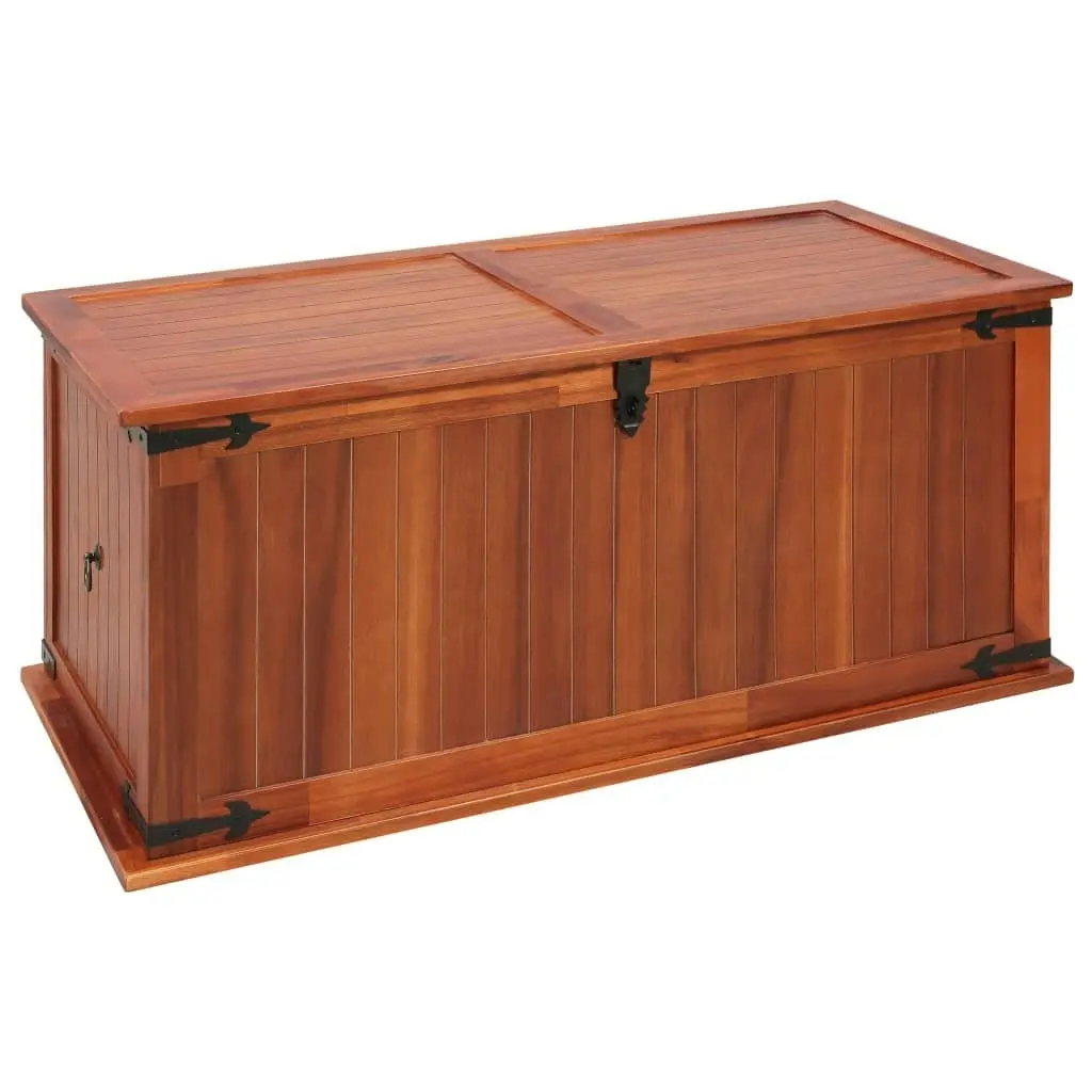 Storage Chest 79x34x32 cm Solid Acacia Wood 247241