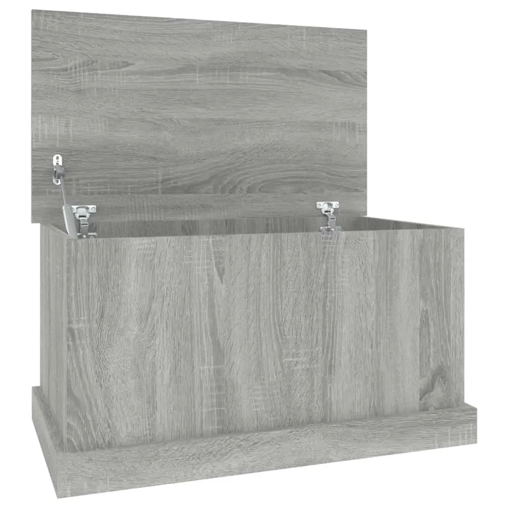 Storage Box Grey Sonoma 70x40x38 cm Engineered Wood 816510