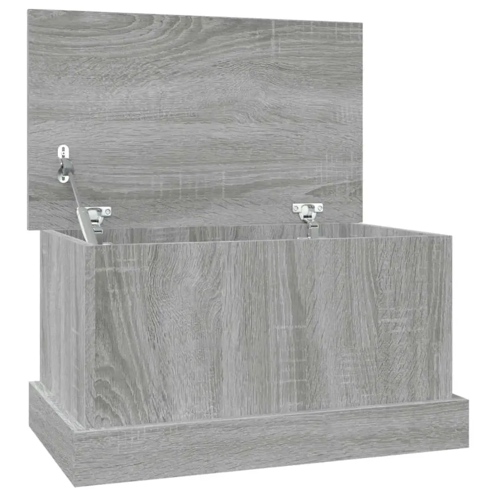 Storage Box Grey Sonoma 50x30x28 cm Engineered Wood 816502