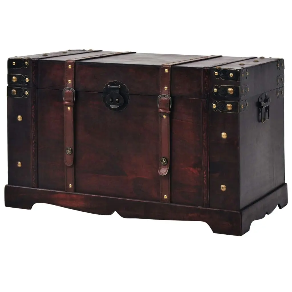 Vintage Treasure Chest Wood 66x38x40 cm 245478